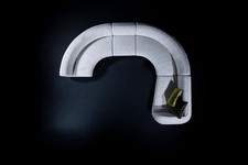 Divano semicircolare a forma di U divano ad angolo soggiorno arredo design divano ad angolo