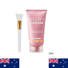 Yuri Korean Beauty Collagen Night Wrapping Mask Skincare Facial 75ml- 2.53oz