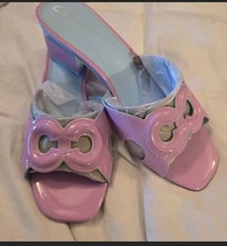 Circus NY by Sam Edelman Block Heel Sandals Pink Size 8.5 New image