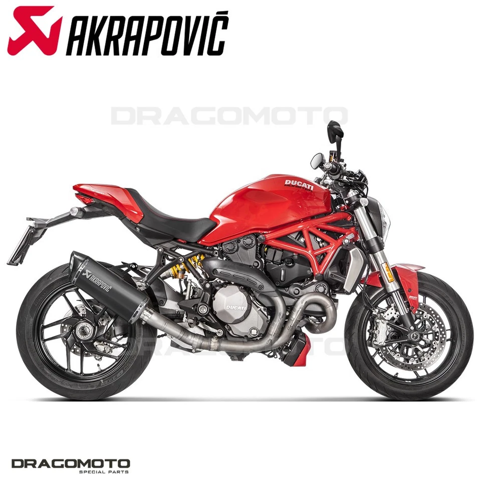 Exhaust DUCATI MONSTER 1200 S ABS 2014-2020 AKRAPOVIC Titanium Black RC S-D12... - Image 2 of 4