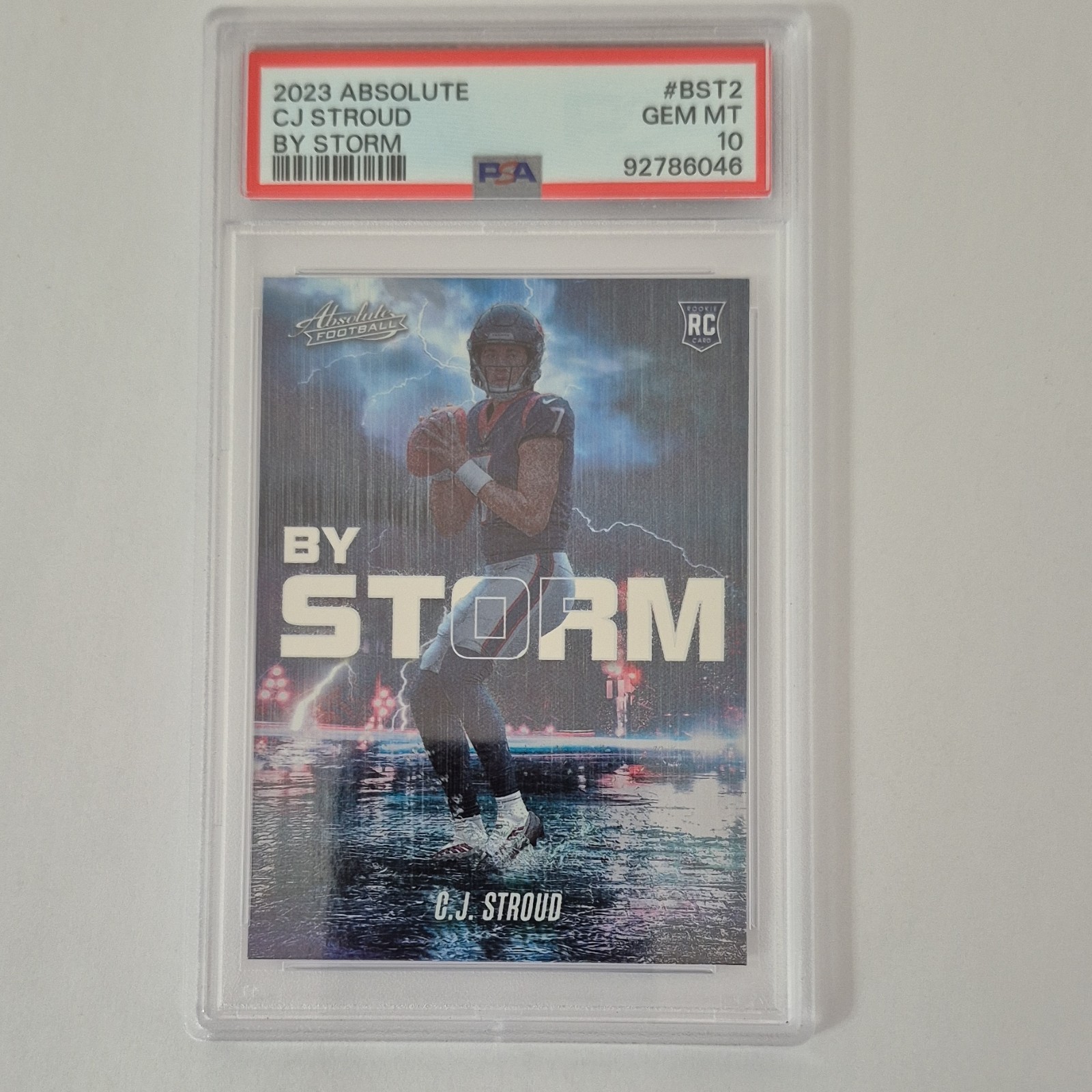 CJ Stroud Panini Absolute By Storm #BST2 Base