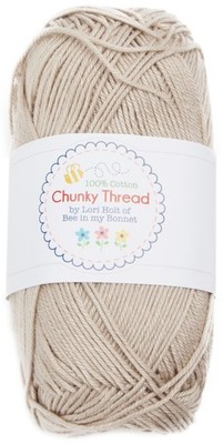 2er Pack - Riley Blake Lori Holt Chunky Thread 50g - Leinen - STCT-11550