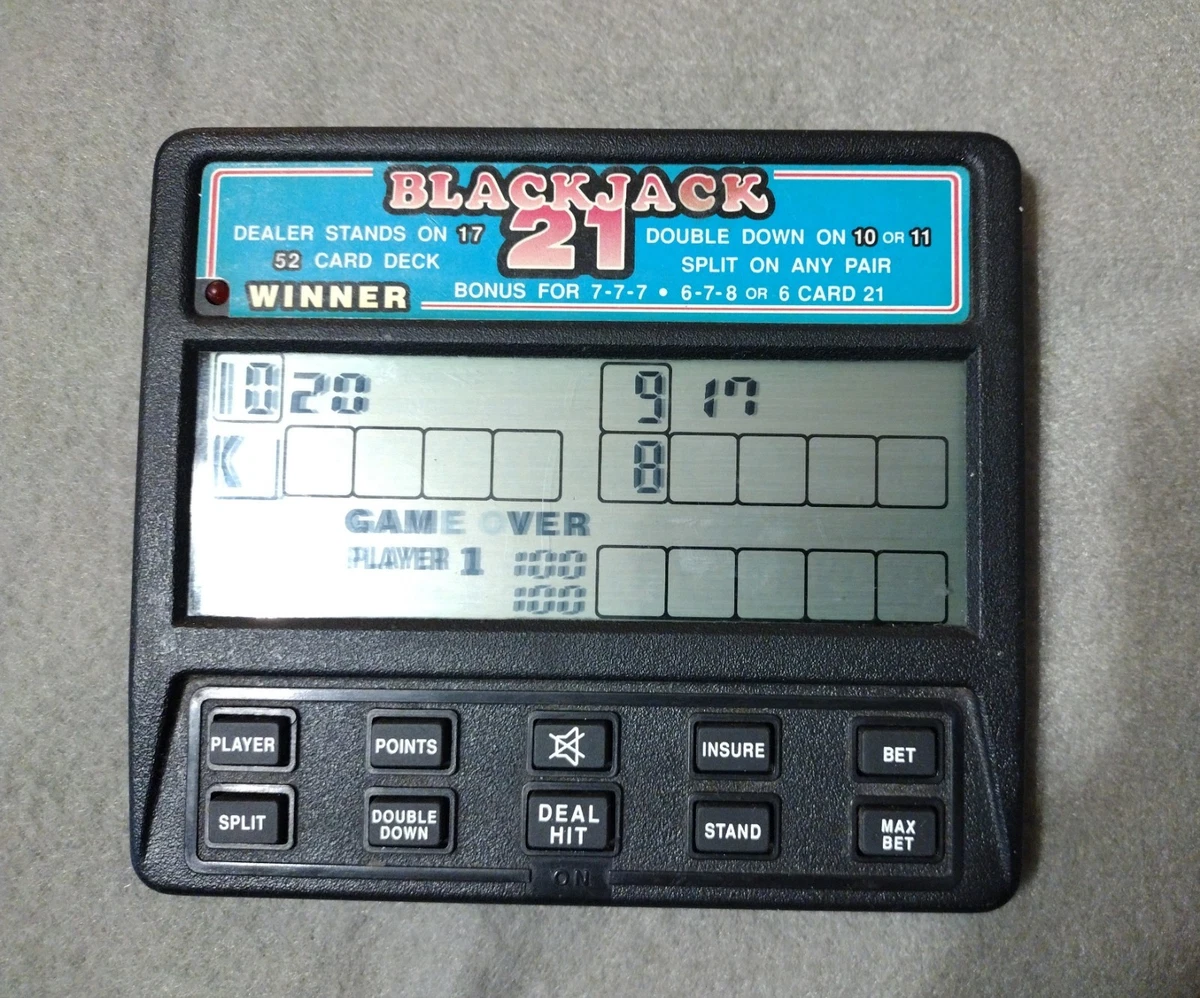 Blackjack Handheld Electronic Game Electronic Games for sale - eBay