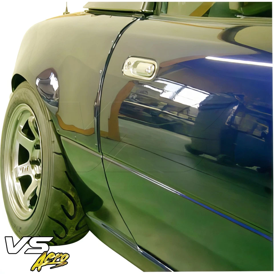 VSaero FRP ARIO Wide Body Fenders (rear) 23mm MX-5 (NA) for Miata Mazda 90-97 v Foto 2 de 4
