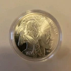 HM 2014 Silver Buffalo Round 1 Troy Ounce .999 Fine Silver 0.999 Fineness