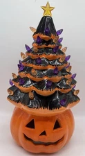Jack-o'-Lantern Halloween Tree Mr Christmas Pumpkin Missing Lighting Component