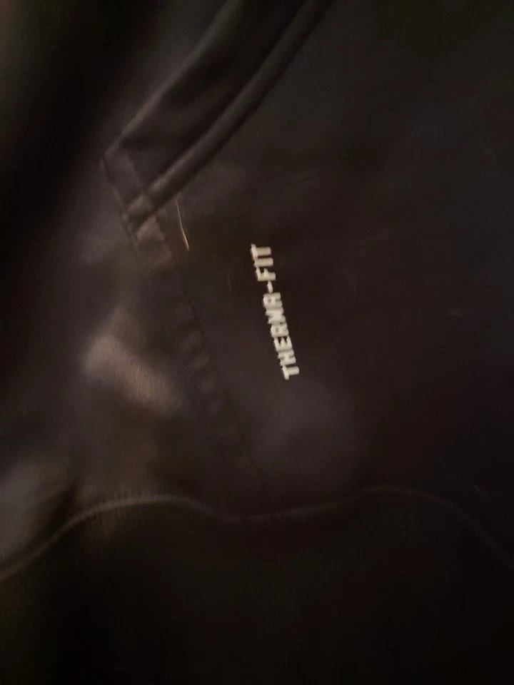 Moletom com capuz Nike NFL masculino 4XL preto ajuste térmico New Orleans Saints Drew Brees #9 - Imagem 2 de 4