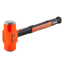Groz 34521 Indestructible Sledge Hammer, 6-Lb Head, 16-Inch Handle, Indestructib