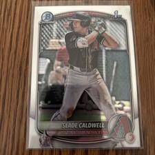 2025 Bowman - Chrome Prospects Slade Caldwell #BCP-21 (RC)