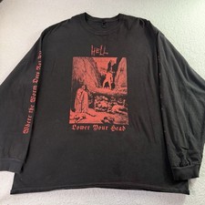 Hell Lower Your Head Album Promo Band Tee Dea...