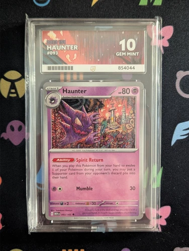 Haunter [093/165] Scarlet & Violet 151 Uncommon Ace Grade 10