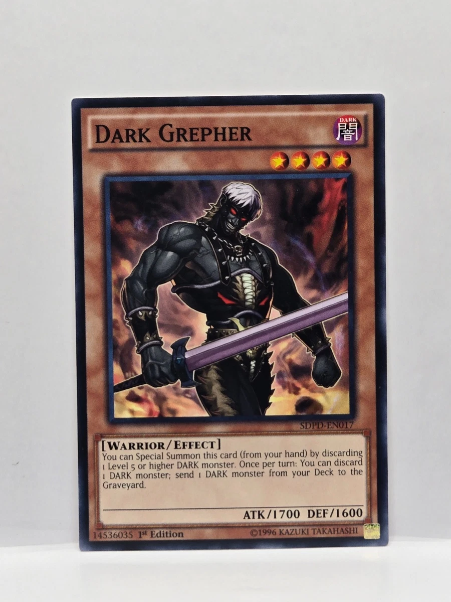Dark Grepher Yu-Gi-Oh! TCG Individual Trading Card Games for sale