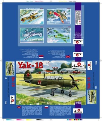 Yak-18 M-12 / 1:72 - Amodel 72198