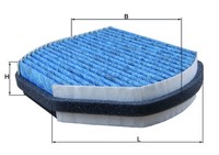 Mahle Lao 37 Filter, Innenraumluft FüR CHRYSLER,MERCEDES-BENZ