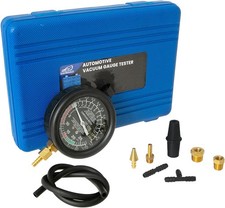 Vacuum Gauge Kit Engine Diagnostic Tester 0-14 Psi 0-28 Inhg Fuel Pump Brake Vacuum Gauge Kit Engine Diagnostic Tester 0-14 Psi 0-28 Inhg Fuel Pump Brake