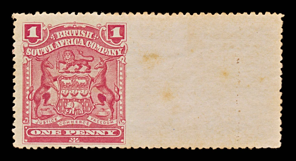 7669 South Africa Company SG77 1D. Escaso. Imperf Derecha 1898. Sc#60 Mi59. Como nuevo M Foto 3 de 4