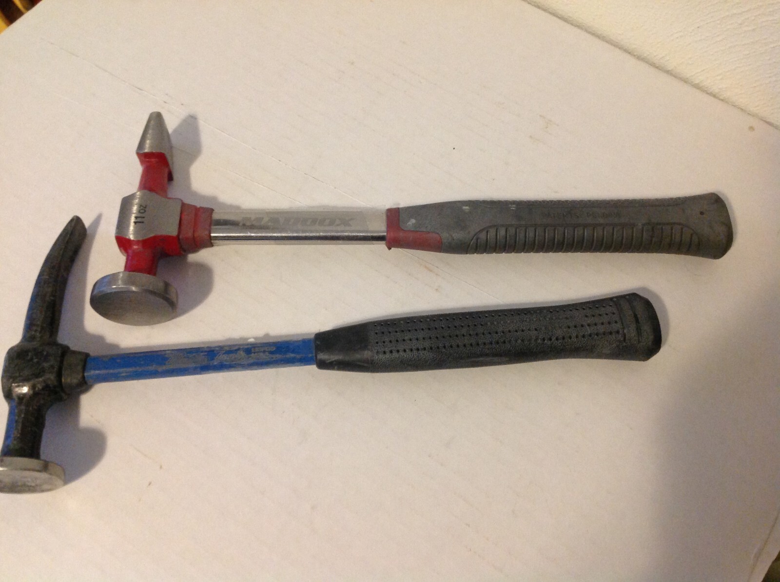 Two Car Body & Fender Repair HammersOne Martin ToolsOne MaddoxMade