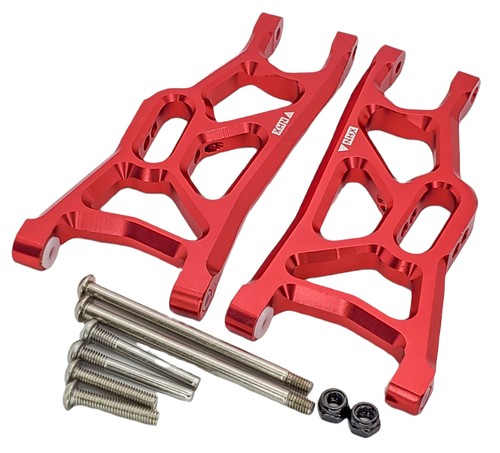 INTEGY T3 Front Lower Arms For 1/10 RC Trucks - CNC Machined Upgrade For Rustler, Stampede, Slash 2WD