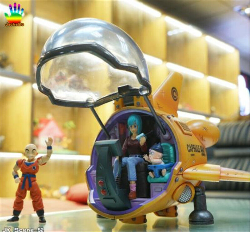 JacksDo Dragon Ball DBZ Bulma Capsule 991 Airship Resin GK JacksDo Dragon Ball DBZ Bulma Capsule 991 Airship Resin GK