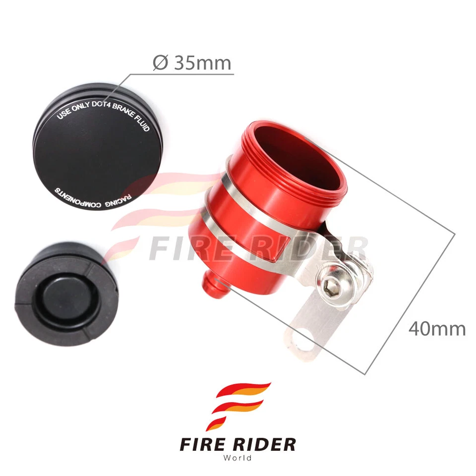 Freno trasero depósito líquido CNC FRW 6C para Suzuki GSXR 600 / 750 00-03 01 02 03 Foto 3 de 4