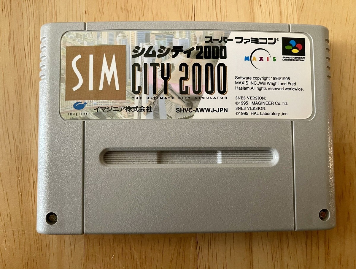 SimCity 2000 (Super Nintendo Entertainment System, 1995
