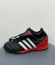 Vintage Adidas Predator 2002 Soccer Football TF Turf Leather Shoes UK 7 US 7 1/2