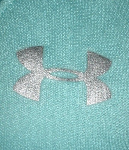 Women's Under Armour Short Sleeve V Neck Top Small Green (14) - Picture 4 of 5