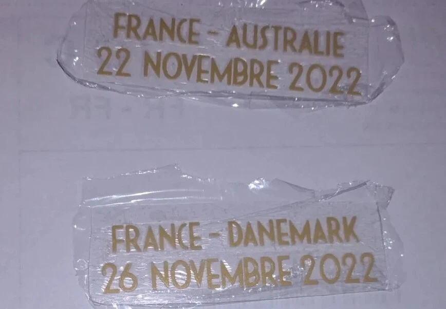 Patch Thermo FOOT maillot porté 2023-24 EPL coquelicot Poppy City Patch Thermo FOOT maillot porté 2023-24 EPL coquelicot Poppy City
