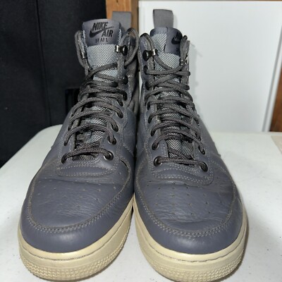 Nike SF Air Force 1 Mid Dark Gray Size 7.5 | eBay