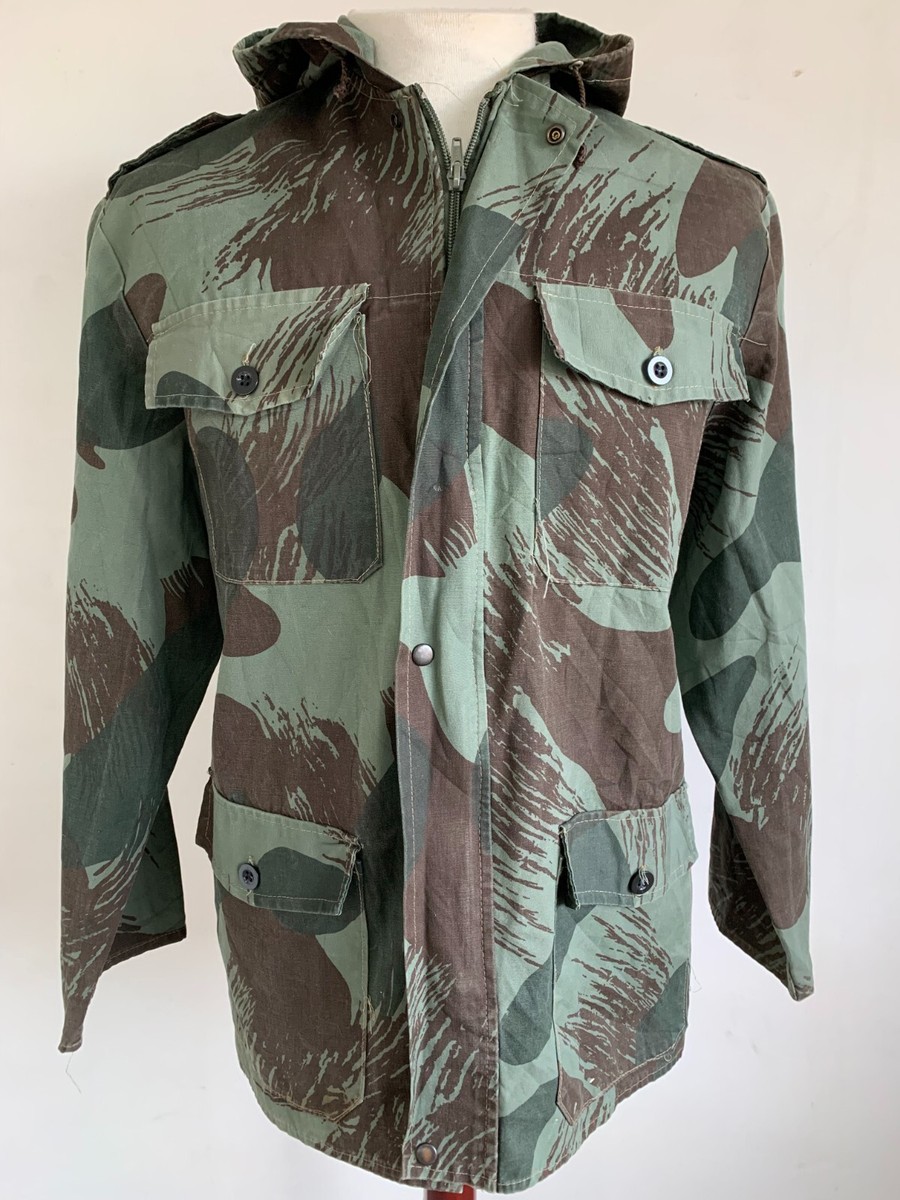 VTG Spanish Civil Guard Brushstroke Camo Comando Coat VTG Spanish Civil Guard Brushstroke Camo Comando Coat
