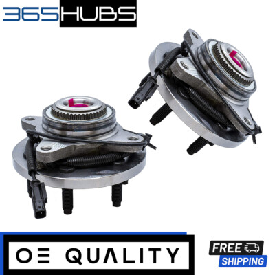 2x Front Wheel Bearing Hub Assembly for 2011 2012 2013 2014 Ford Expedition 4WD