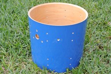 70s/80s LUDWIG 13" BLUE CORTEX TOM SHELL for YOUR CLASSIC SERIES DRUM SET  B117