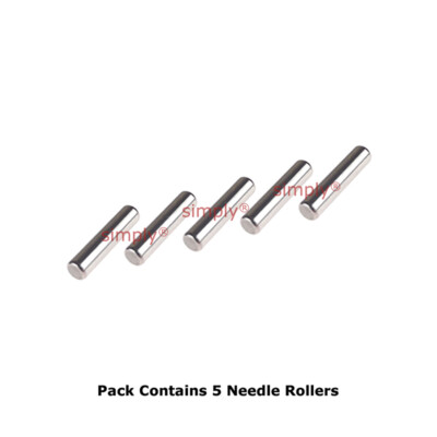 Lose Nadelrollen mit flachen Enden 8 x 40 mm