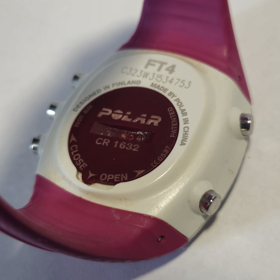 Pink Polar FT4 Womens Heart Rate Monitor Exercise Training Watch New