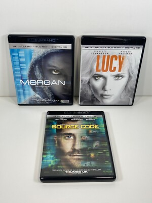 Morgan & Lucy & Source Code 4K Ultra HD + Blu Ray