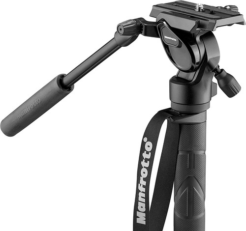 Manfrotto Element MII Video Kit Aluminium Fluid Monopod with Video Head, Slim an - Picture 6 of 9