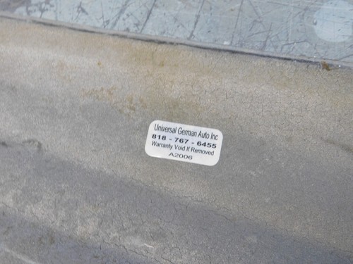 R107 560SL 450SL 380SL 450SLC 380SLC LEFT REAR BUMPER BODY VALANCE COVER - Picture 4 of 4
