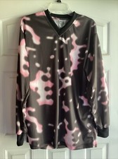 New With Tags Adult VKM Pink & Brown Goalie&rsquo;s Shirt Size Medium