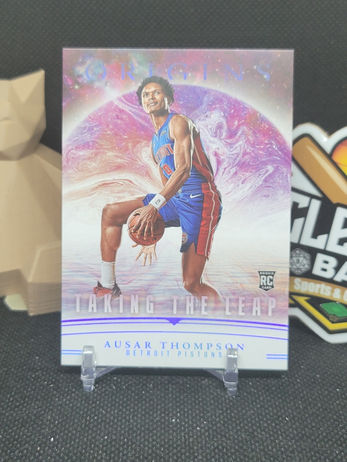 Ausar Thompson 2023-24 Panini Origins Taking the Leap #18 Rookie (CBRP)