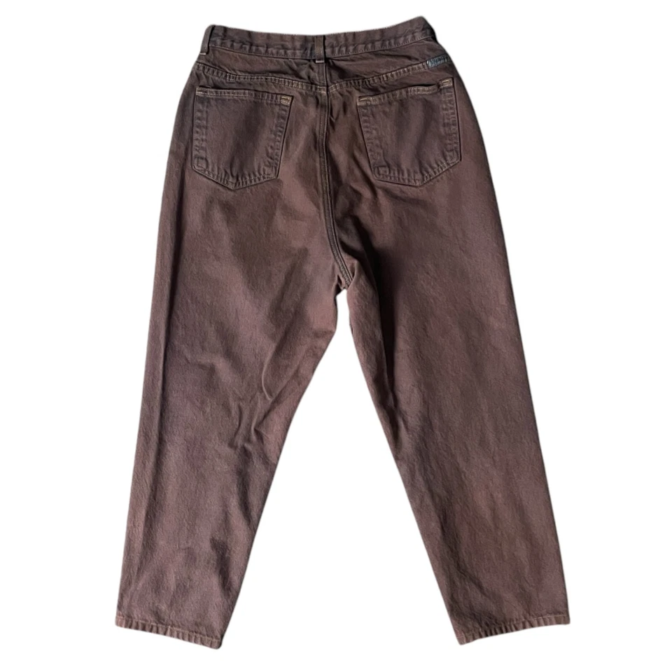 Liz Claiborne Vintage Star Print Distressed Jeans 16S Black Bleached Denim Punk - Image 3 of 4