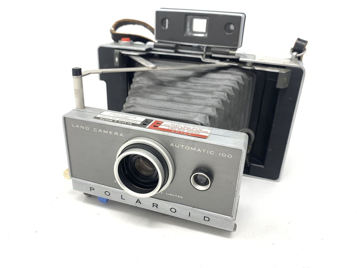 Polaroid Automatic 100 Land Camera with Case-untested | eBay Polaroid Automatic 100 Land Camera with Case-untested | eBay