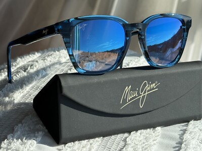 Maui Jim Shave Ice MJ 533 86 Electric Blue Frame + Blue Hawaii