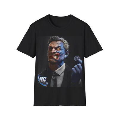 Two-Face Shirt | DC Comics Gotham Villain Tee | Premium Quality