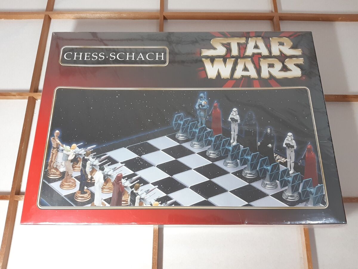 Star Wars 1999 Schach 3D Chess A La Carte New Boxed Sealed Rare VIntage  Trilogy