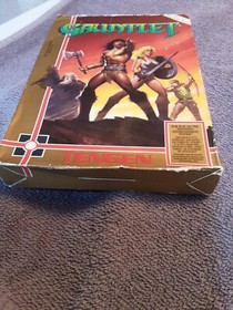 GAUNTLET NES Nintendo Tengen Game Original BOX and instructions