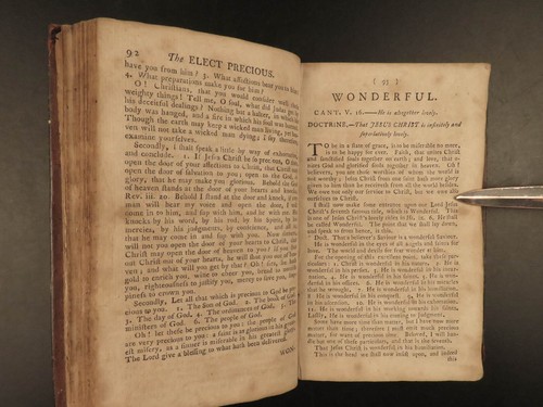 1743 PURITAN Colonial Philadelphia Dyer Bible Sermons Rev War Soldier PROVENANCE - Picture 11 of 12