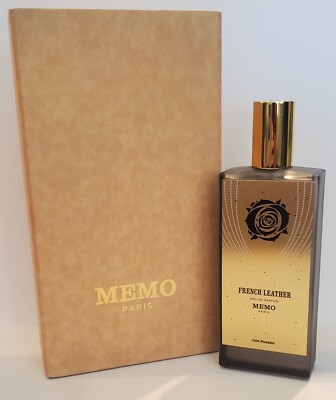 MEMO PARIS FRENCH LEATHER 2.53 oz EDP Spray~New open slightly imperfect box~