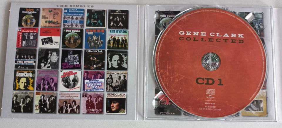 Gene Clark (Byrds) - Collected - 3 CDs - Digipak - Neuwertig - Bild 4 von 4