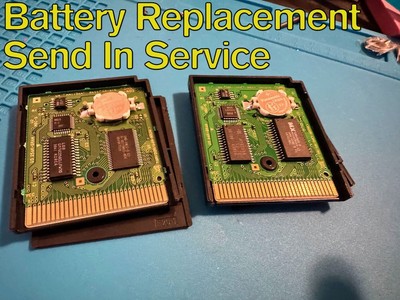 Retro Game Battery Replacement Service
