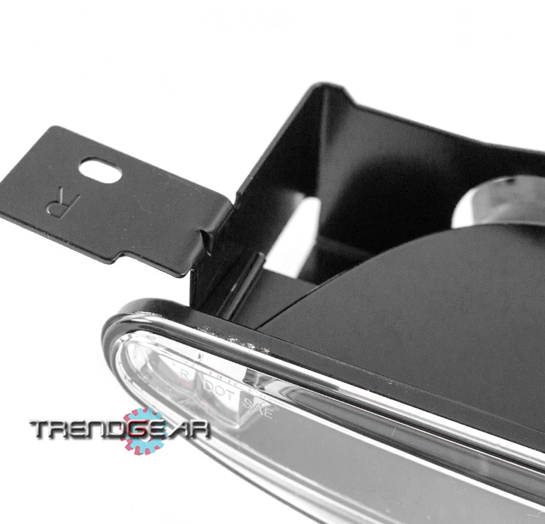 1997-2005 BUICK CENTURY/PARACHOQUES REGAL LUCES ANTINIEBLA DE CONDUCCIÓN CROMO LENTE TRANSPARENTE Foto 4 de 4